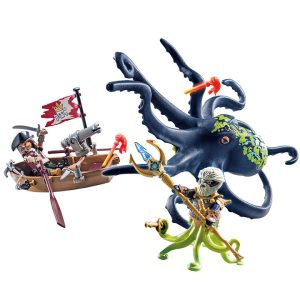 Battle with the Giant Octopus Playset