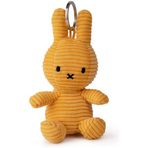 Miffy Corduroy Keychain - Yellow