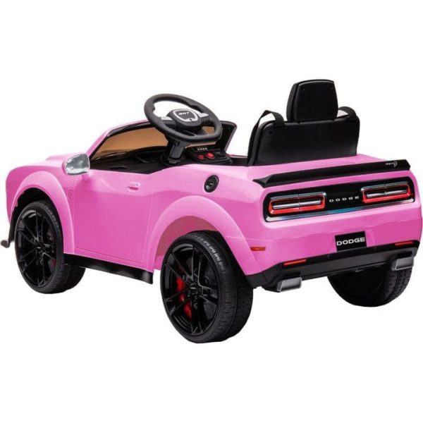 best-ride-on-cars-outdoor-dodge-challenger-12v-ride-on-car-pink-30712890687575_720x-5