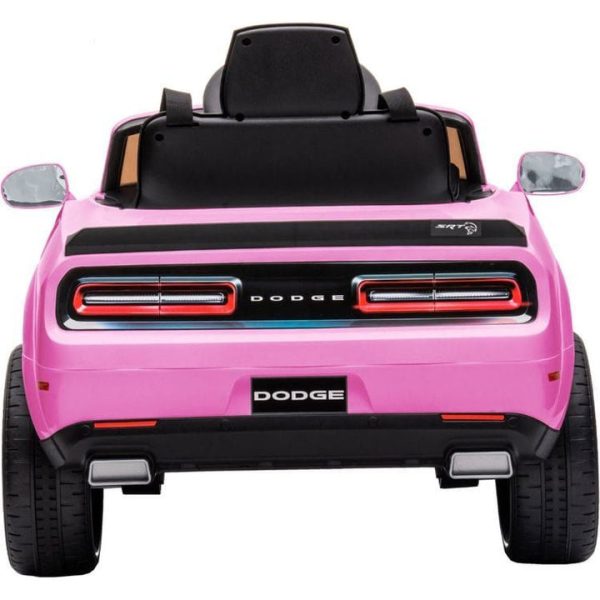 best-ride-on-cars-outdoor-dodge-challenger-12v-ride-on-car-pink-30712890720343_720x-5
