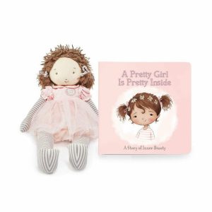 Pretty Girl Inside and Out Gift Set - Brown Hair