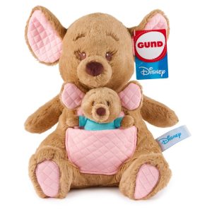 GUND Disney Official Kanga and Roo Oh So Snuggly Plush