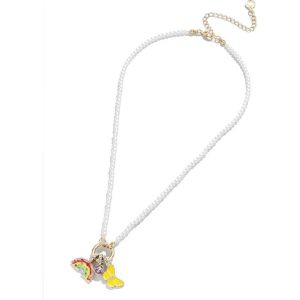 Kid's Rainbow Charm Necklace