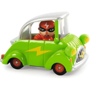 Green Flash Crazy Motors Car Toy