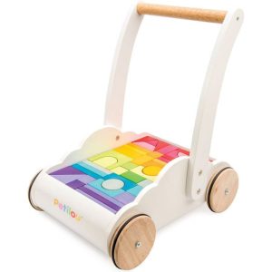 Rainbow Baby Walker & Puzzle - 45 Blocks