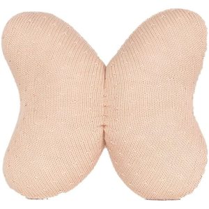 Butterfly Pillow - Peach