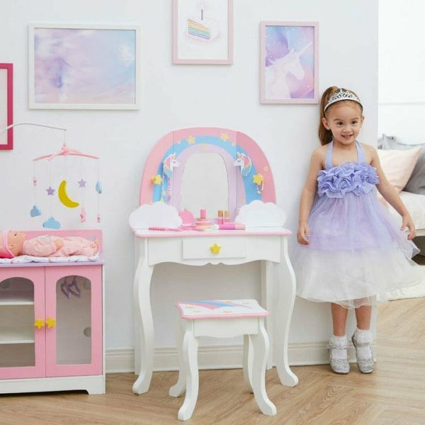 teamson-kids-room-decor-little-dreamer-rainbow-unicorn-vanity-table-and-stool-white-29111359766615_720x-3